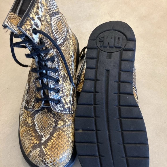 Dr. Martens Vintage DM’s Snake Python Army Combat Boots Women’s 10 / Men’s 8 - Picture 3 of 3